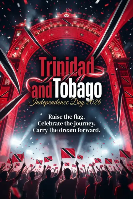 Trinidad And Tobago Independence Day Celebration Background 2026 - Free Trinidad And Tobago Independence Day 2026 Download