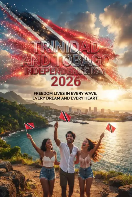 Trinidad And Tobago Independence Day Celebration Poster 2026 - Free Trinidad And Tobago Independence Day 2026 Download