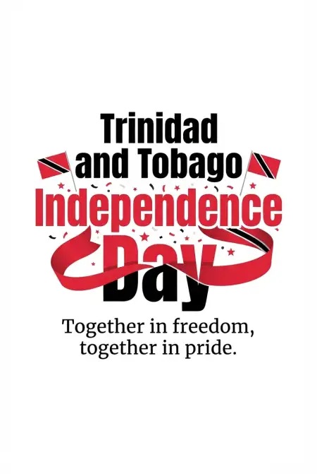 Trinidad And Tobago Independence Day Flag Png 2026 - Free Trinidad And Tobago Independence Day 2026 Download