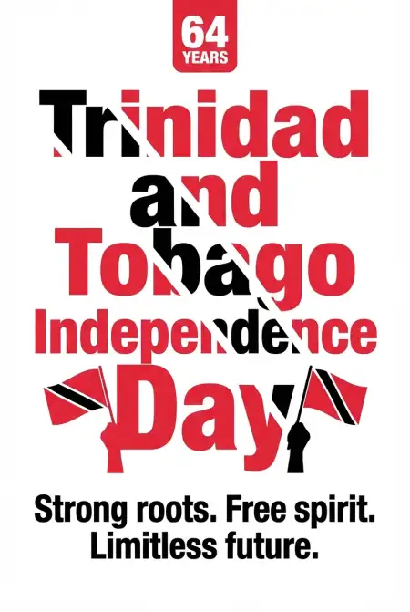 Trinidad And Tobago Independence Day Poster Free Download 2026 - Free Trinidad And Tobago Independence Day 2026 Download