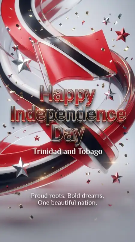 Trinidad And Tobago Independence Day Social Media Greetings 2026 - Free Trinidad And Tobago Independence Day 2026 Download
