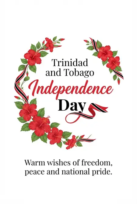 Trinidad And Tobago Independence Day Wishes For Whatsapp 2026 - Free Trinidad And Tobago Independence Day 2026 Download