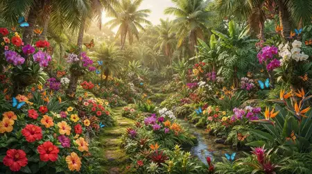 Tropical Event Background - Free Tropical Summer Background Download
