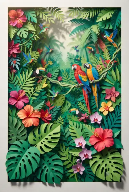 Tropical Festival Background - Free Tropical Summer Background Download