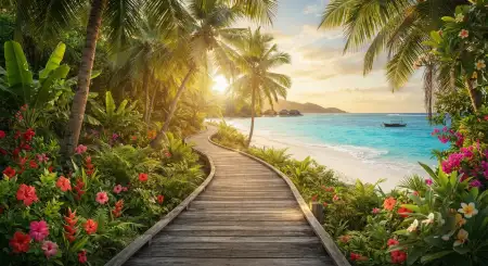 Tropical Summer Background - Free Tropical Summer Background Download