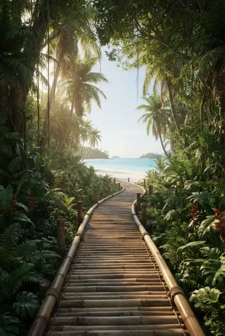 Tropical Zoom Background - Free Tropical Summer Background Download
