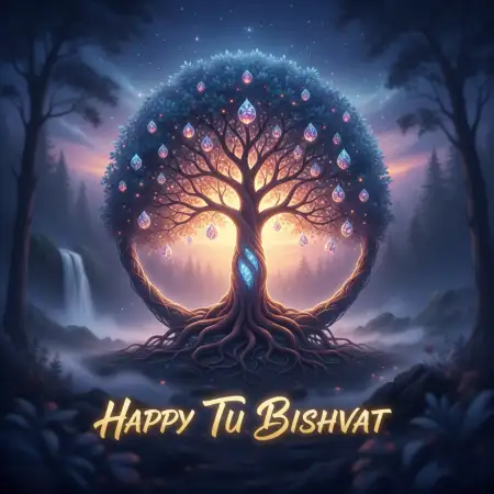 Tu Bishvat Free Wishes Download - Free Happy Tu Bishvat Download