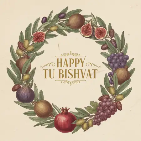 Tu Bishvat Wishes In English - Free Happy Tu Bishvat Download