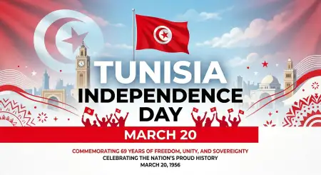 Tunisia Independence Day 2026 Facebook Posts - Free Tunisia Independence Day 2026 Download
