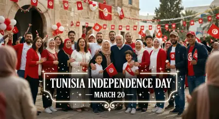 Tunisia Independence Day 2026 Family Celebrations - Free Tunisia Independence Day 2026 Download