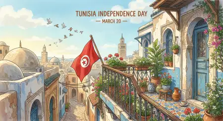 Tunisia Independence Day 2026 National Symbols - Free Tunisia Independence Day 2026 Download