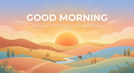 typography good morning images with quotes