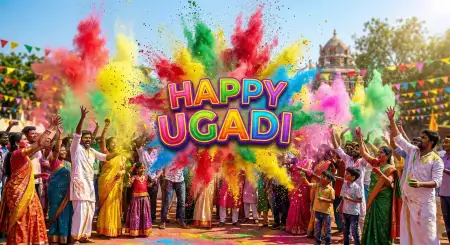 Free Ugadi Celebration Poster Design Image Download