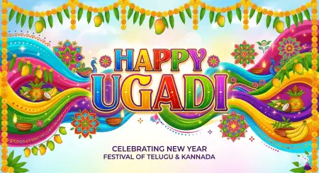 Free Ugadi Festival Banner Design Image Download