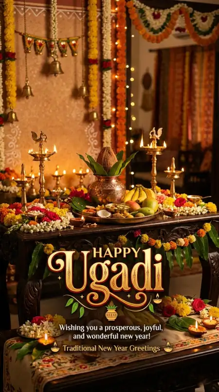 Free Ugadi Festival Greeting Photo Image Download