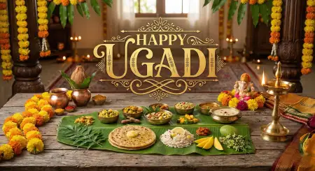 Free Ugadi Festival Wishes Image Download