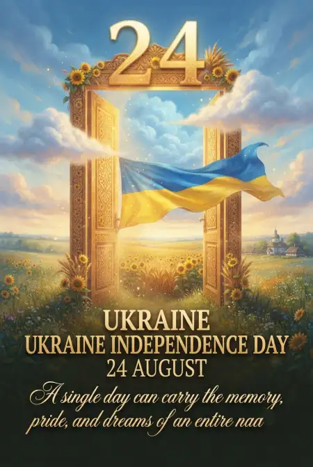 Free Ukraine Independence Day 2026 National Holiday Image Download