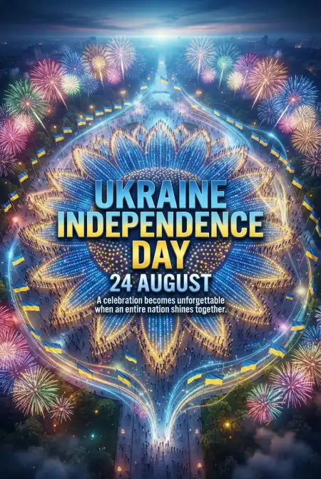 Free Ukraine Independence Day 2026 Official Events Image Download