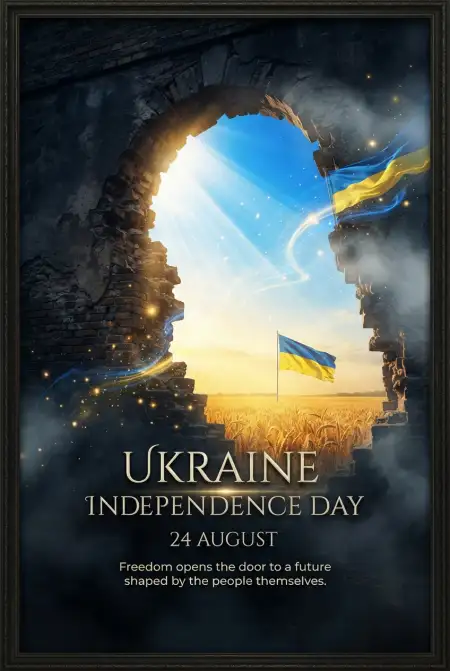 Free Ukraine Independence Day 2026 Poster Ideas Image Download