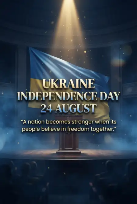 Free Ukraine Independence Day 2026 Status Image Download