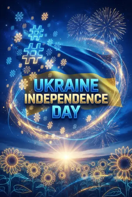Free Ukraine Independence Day 2026 Whatsapp Status Image Ideas Image Download