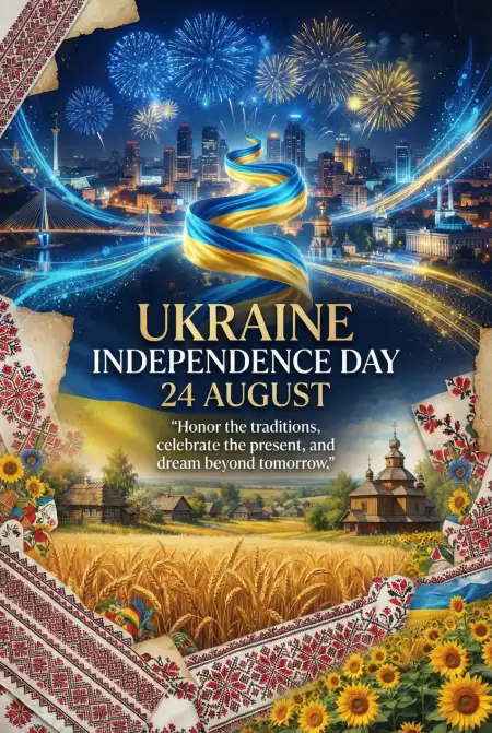ukraine independence day 2026 wishes in english