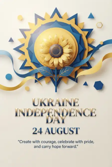 Free Ukrainian Independence Declaration Anniversary 2026 Image Download