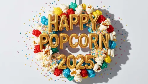 unique 3d popcorn designs for national popcorn day 2025