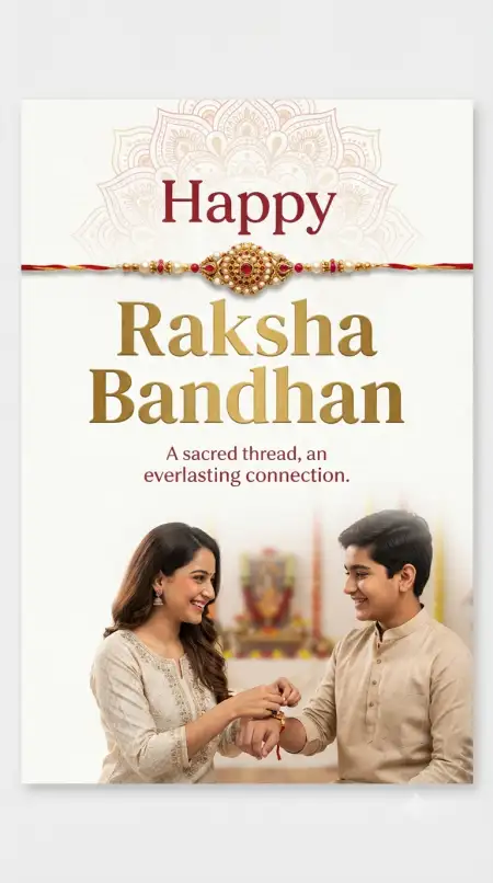 Unique And Creative Raksha Bandhan Greetings Ideas - Free Happy Raksha Bandhan Greetings Download