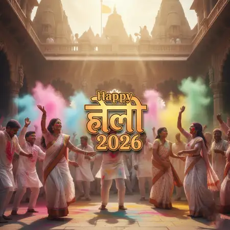Unique Happy Holi Greeting Card 2026 Ideas 2 - Free Happy Holi Greeting Card 2026 Download