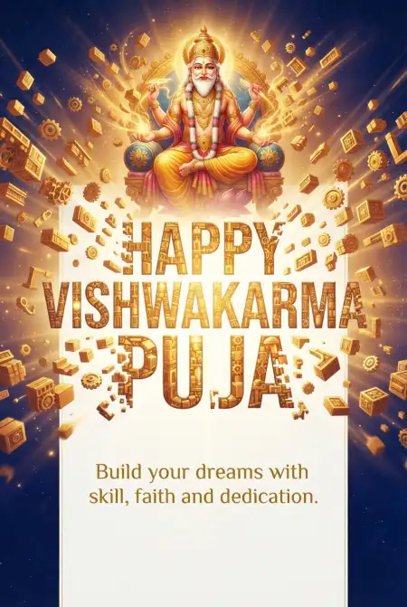 unique happy vishwakarma puja wishes 2026 2 - Vishwakarma Puja