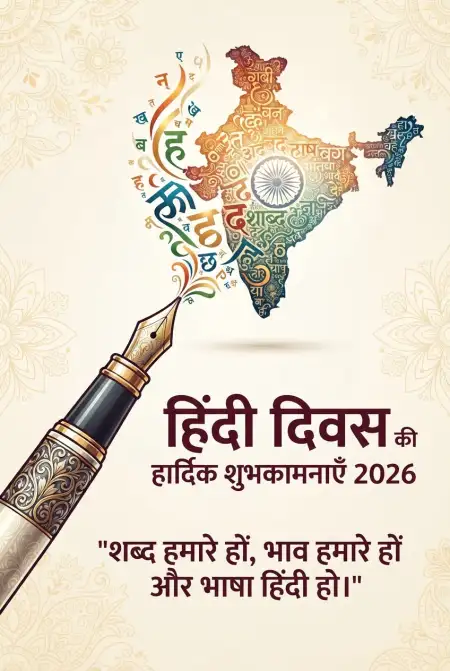 unique hindi diwas wishes 2026 - Happy Hindi Diwas Wishes 2026