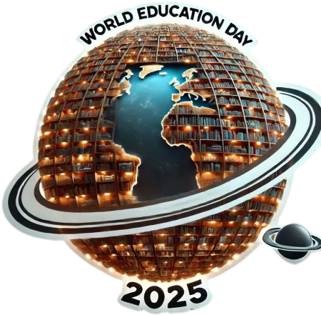 unique world education day 2025 png designs