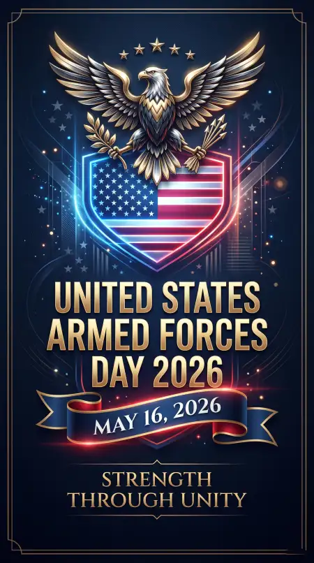 Free United States Armed Forces Day 2026 Celebration Social Graphics Image Download