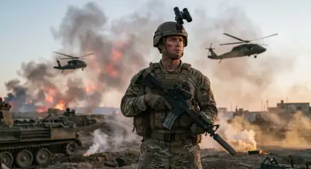 Free United States Armed Forces Day 2026 Cinematic Soldier Wallpaper Image Download