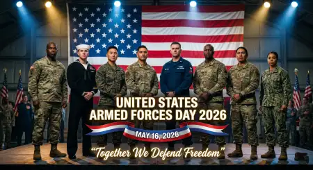 Free United States Armed Forces Day 2026 Hd Banner Design Image Download