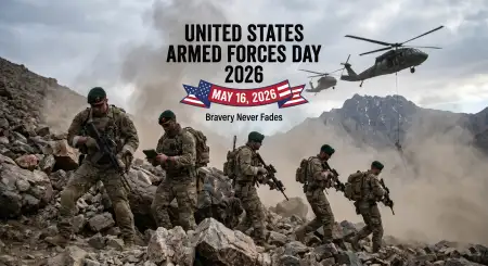 Free United States Armed Forces Day 2026 Military Appreciation Quotes Image Download