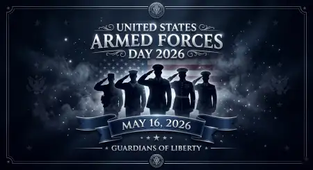 Free United States Armed Forces Day 2026 Modern Vector Background Image Download