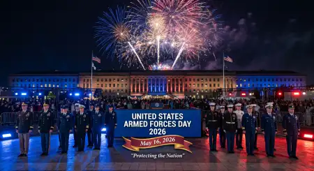 Free United States Armed Forces Day 2026 National Military Tribute Image Download