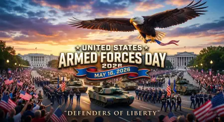 Free United States Armed Forces Day 2026 Premium Patriotic Background Image Download