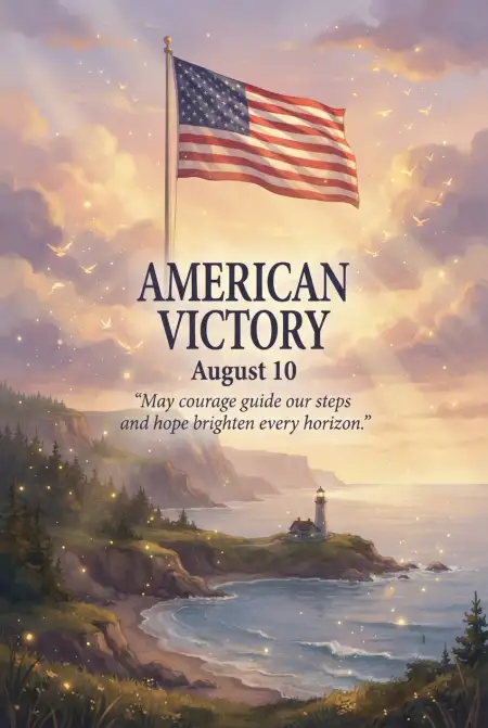 United States Victory Day 2026 American Flag Poster - Free United States Victory Day 2026 Download