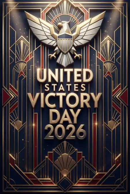 United States Victory Day 2026 Celebration Poster - Free United States Victory Day 2026 Download