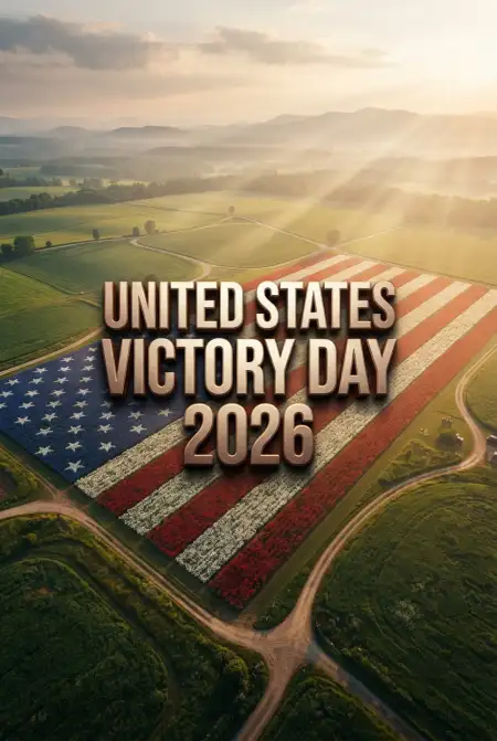 United States Victory Day 2026 Creative Banner Ideas - Free United States Victory Day 2026 Download