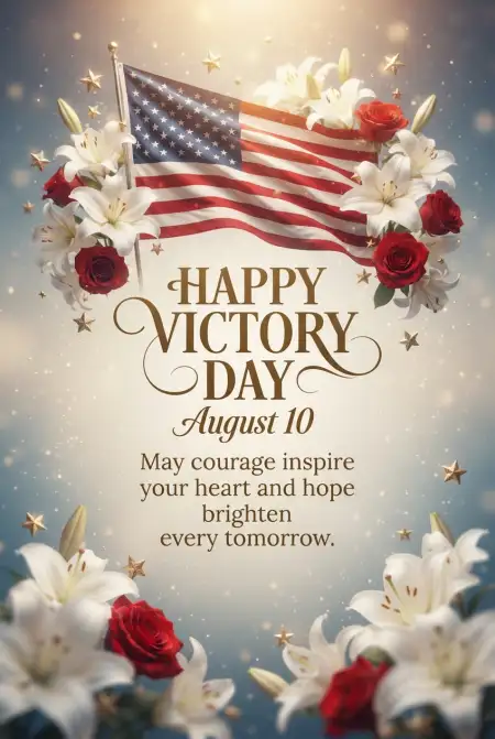 United States Victory Day 2026 Digital Greeting Card - Free United States Victory Day 2026 Download