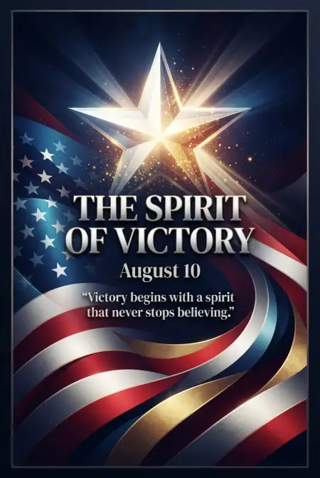 United States Victory Day 2026 Patriotic Flyer Design - Free United States Victory Day 2026 Download