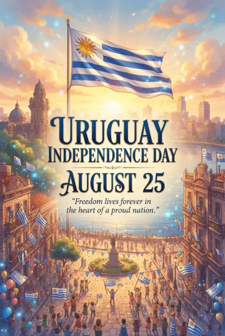 Uruguay Independence Day 2026 Date And History - Free Uruguay Independence Day 2026 Download