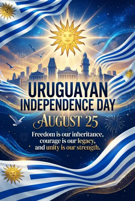 Uruguay Independence Day 2026 Public Holiday Information - Free Uruguay Independence Day 2026 Download