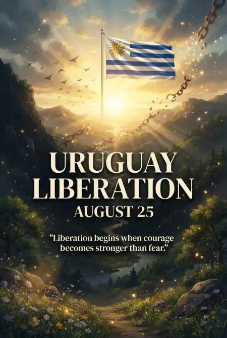 Uruguay Liberation - Free Uruguay Independence Day 2026 Download