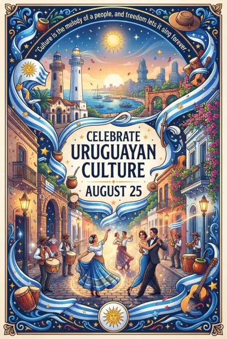 Uruguay National Celebration - Free Uruguay Independence Day 2026 Download
