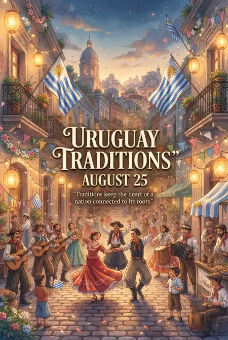 Uruguay Traditions - Free Uruguay Independence Day 2026 Download